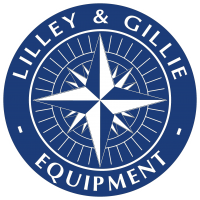 LG Equipment logo Blue